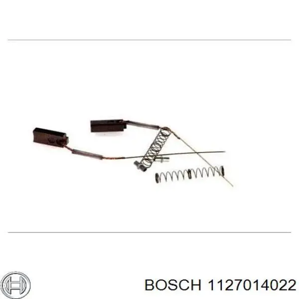 1127014022 Bosch щітка генератора