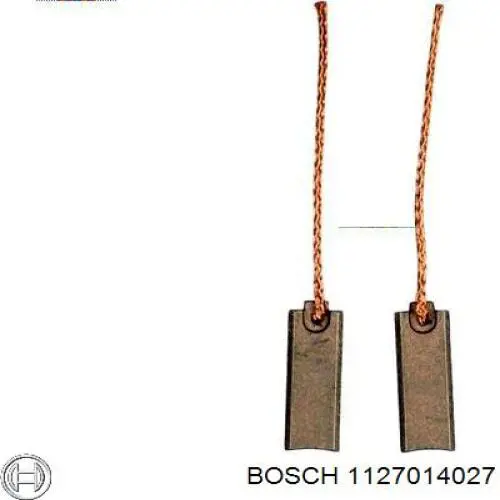 1127014027 Bosch щітка генератора
