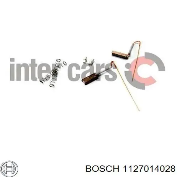 1127014028 Bosch щітка генератора