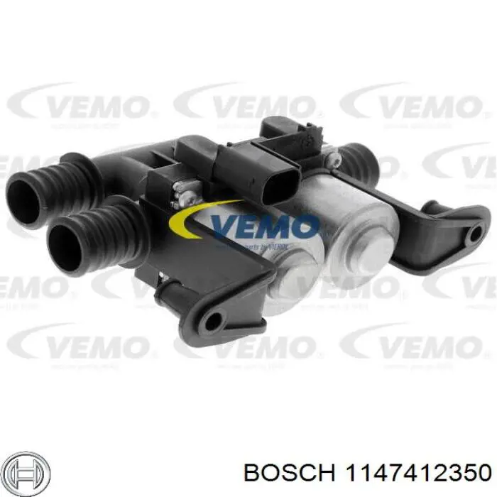 Кран пічки 1147412350 Bosch
