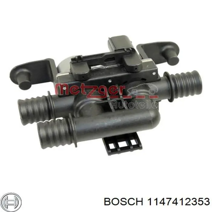 Кран пічки 1147412353 Bosch