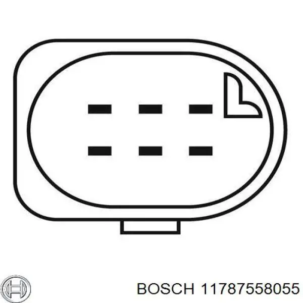 Купити 11787558055 Bosch Лямбдазонд, датчик кисню до каталізатора