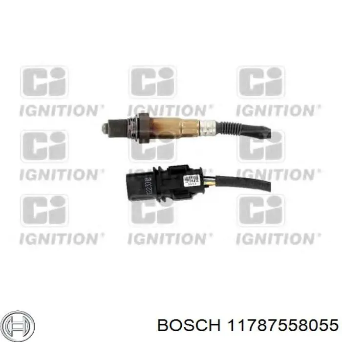 Лямбда зонд, датчик кисню до каталізатора Bosch 11787558055