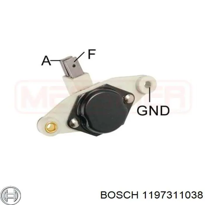 1197311038 Bosch Реле-регулятор (напруги)