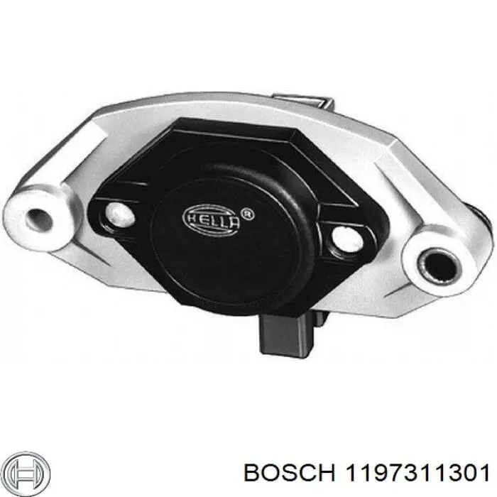 1197311301 Bosch реле-регулятор генератора, (реле зарядки)