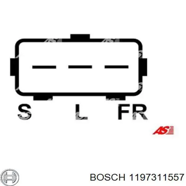 1197311557 Bosch Реле-регулятор (напруги)