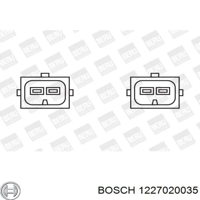 1227020035 Bosch Котушка запалювання