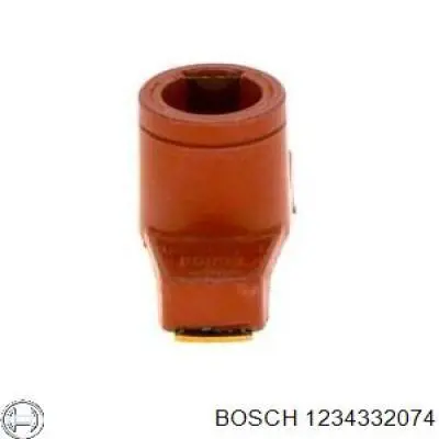 1234332074 Bosch бігунок (ротор розподільника запалювання)