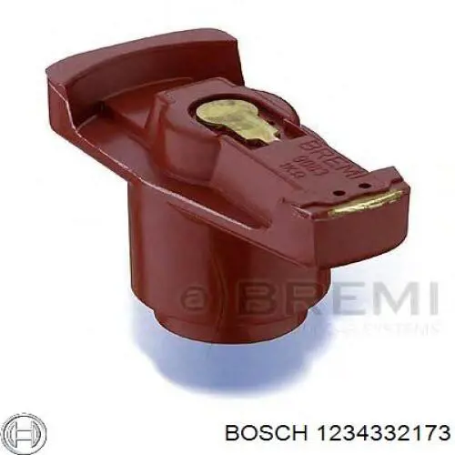 1234332173 Bosch бігунок (ротор розподільника запалювання)