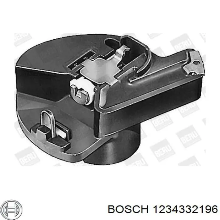 Купити 1234332196 Bosch Бігунок (ротор) розподільника запалювання