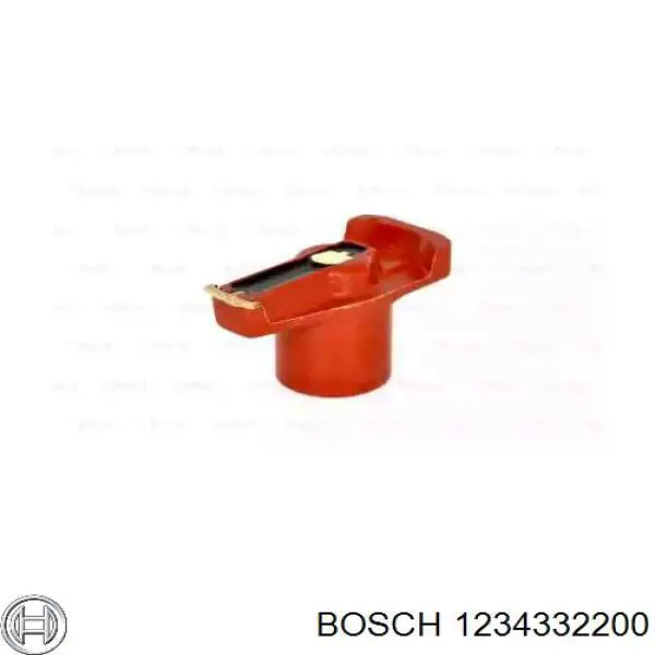 1234332200 Bosch бігунок (ротор розподільника запалювання)
