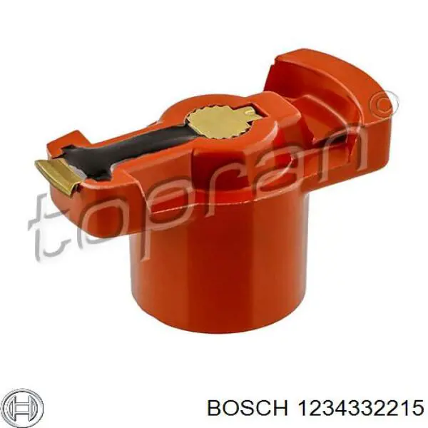 Бігунок (ротор) розподільника запалювання Bosch 1234332215