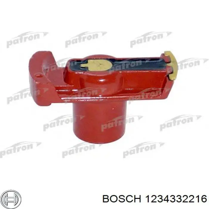 Бігунок розподільника запалювання Bosch 1234332216 ціна, від 3.82 USD
