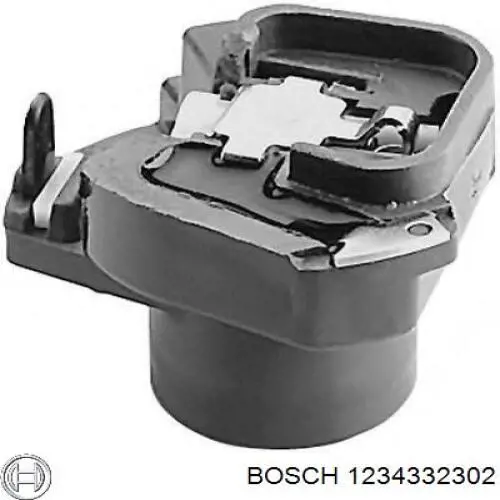 1234332302 Bosch бігунок (ротор розподільника запалювання)