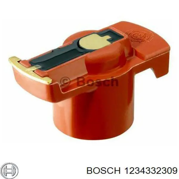 1234332309 Bosch бігунок (ротор розподільника запалювання)