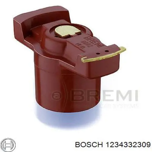 Бігунок (ротор) розподільника запалювання 1234332309 Bosch
