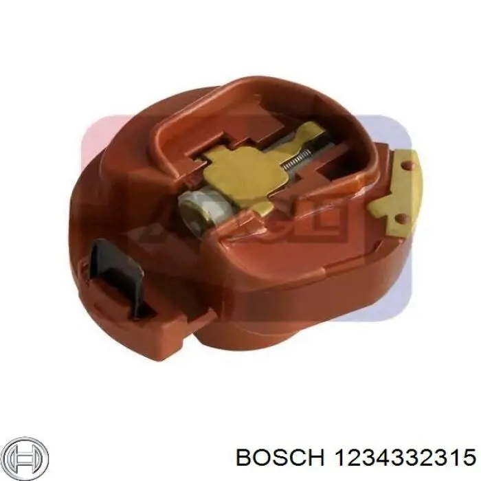 Бігунок розподільника запалювання Bosch 1234332315 ціна, від 3.91 USD