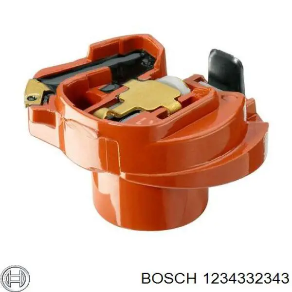 1234332343 Bosch бігунок (ротор розподільника запалювання)