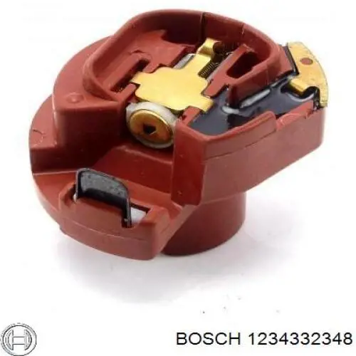 1234332348 Bosch бігунок (ротор розподільника запалювання)