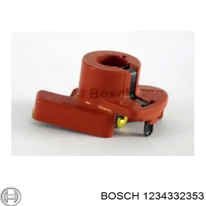 Бігунок (ротор) розподільника запалювання 1234332353 Bosch