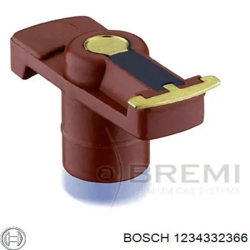 Купити 1234332366 Bosch Бігунок (ротор) розподільника запалювання