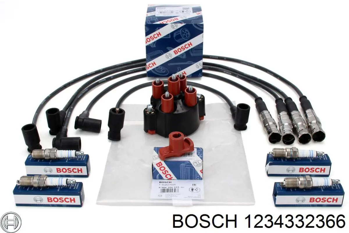 1234332366 Bosch бігунок (ротор розподільника запалювання)