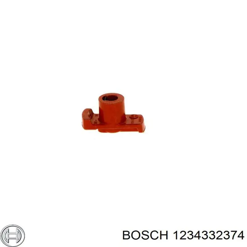 1234332374 Bosch бігунок (ротор розподільника запалювання)