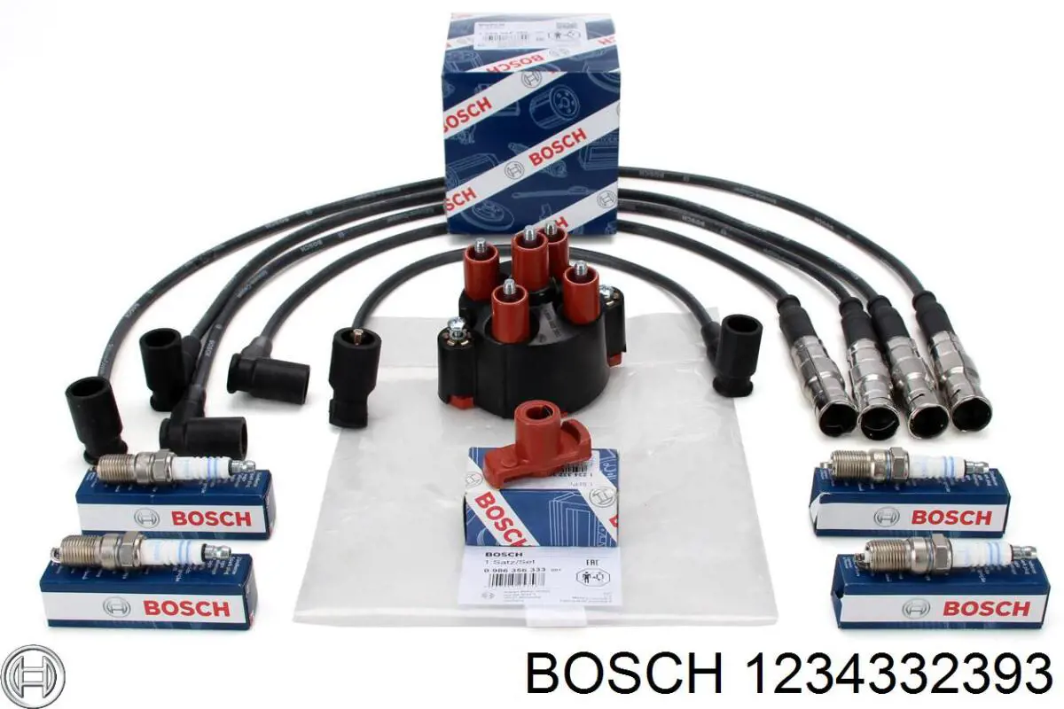 1234332393 Bosch бігунок (ротор розподільника запалювання)