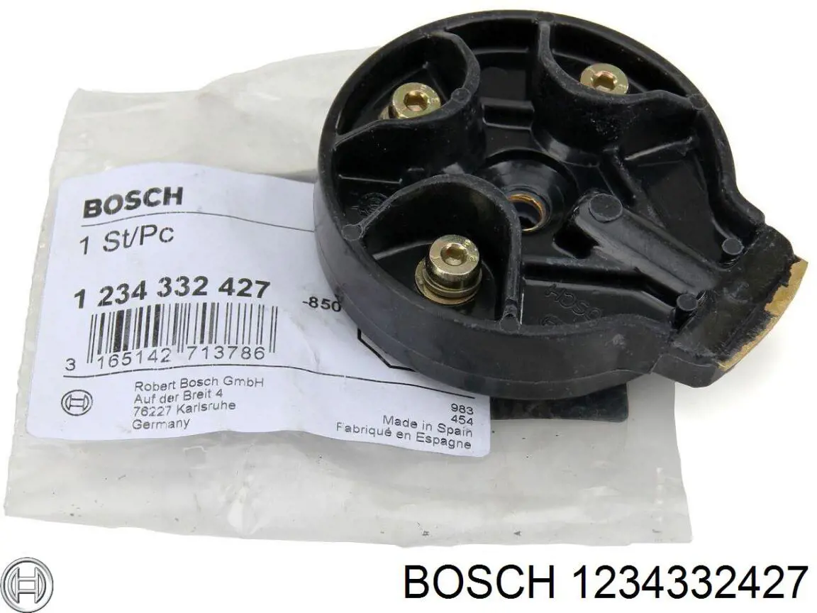 1234332427 Bosch розподільник запалювання (трамблер)