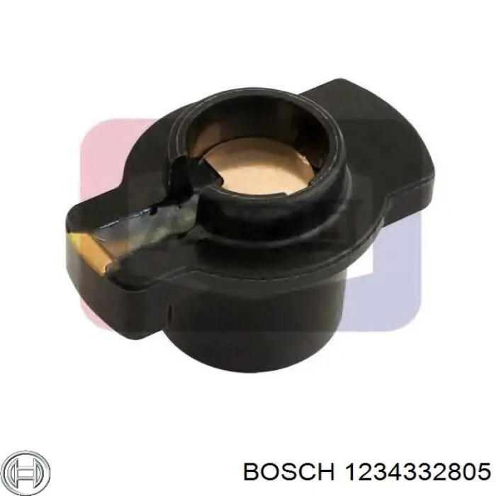 1234332805 Bosch бігунок (ротор розподільника запалювання)