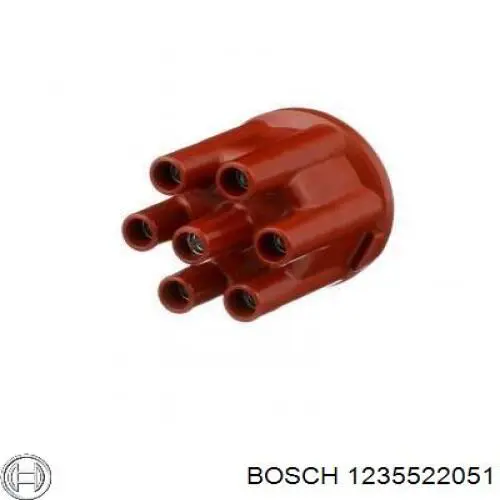 1235522051 Bosch Кришка розподільника запалювання / трамблера