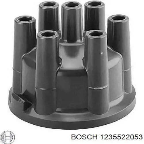 1235522053 Bosch кришка розподільника запалювання/трамблера