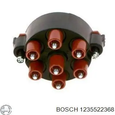 Кришка трамблеру 1235522368 Bosch