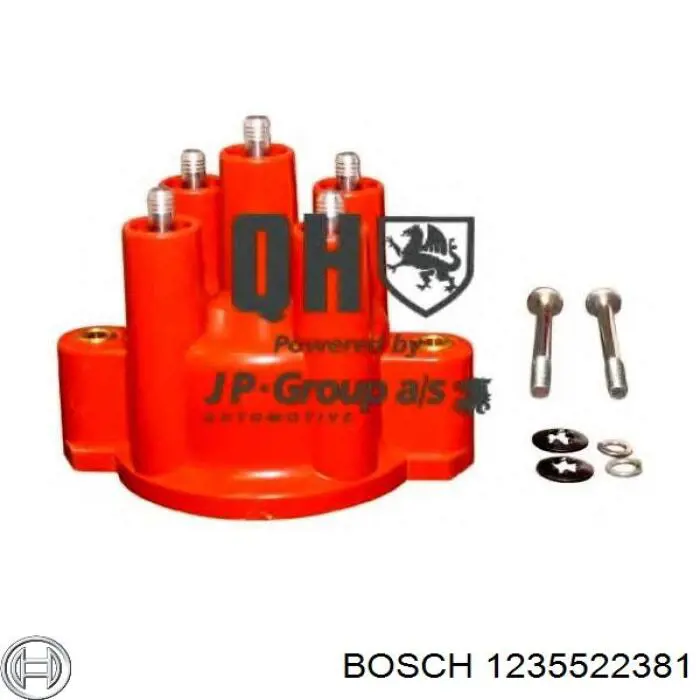 Купити 1235522381 Bosch Кришка трамблеру