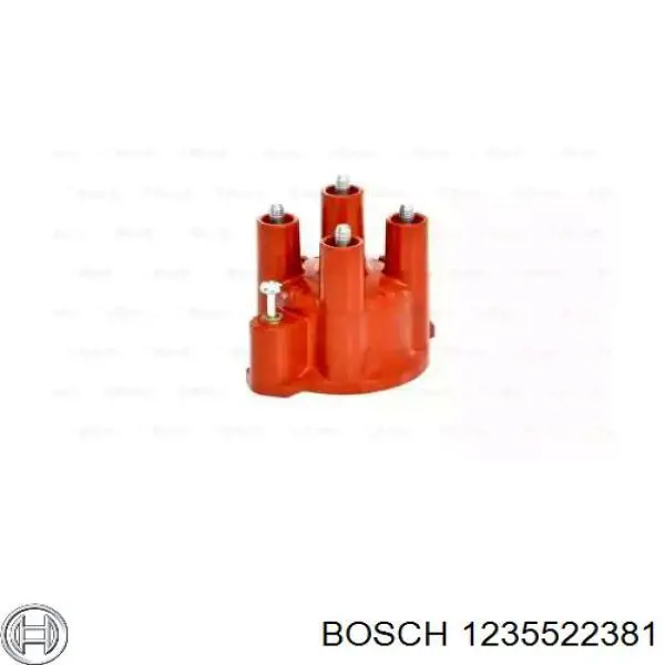 1235522381 Bosch кришка розподільника запалювання/трамблера