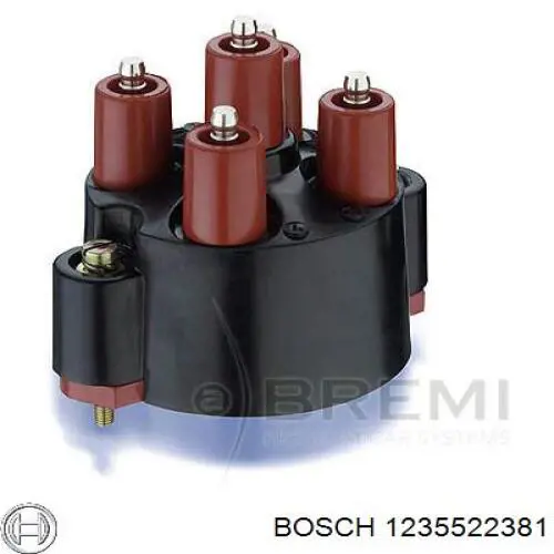Кришка трамблеру 1235522381 Bosch