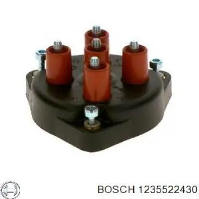1235522430 Bosch кришка розподільника запалювання/трамблера