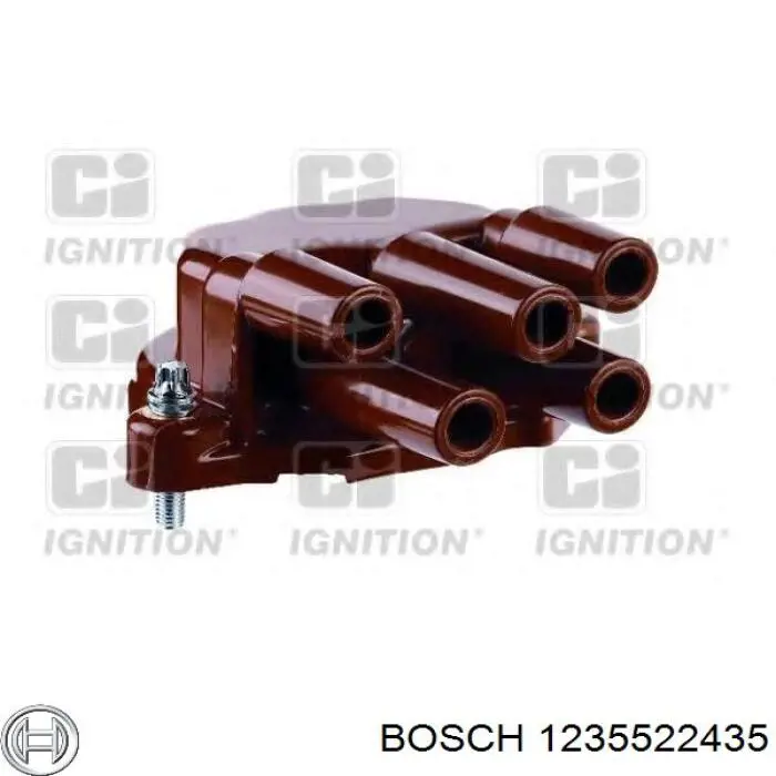 1235522435 Bosch Кришка розподільника запалювання / трамблера