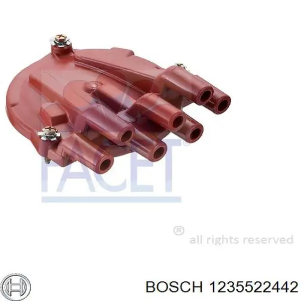 1235522442 Bosch кришка розподільника запалювання/трамблера