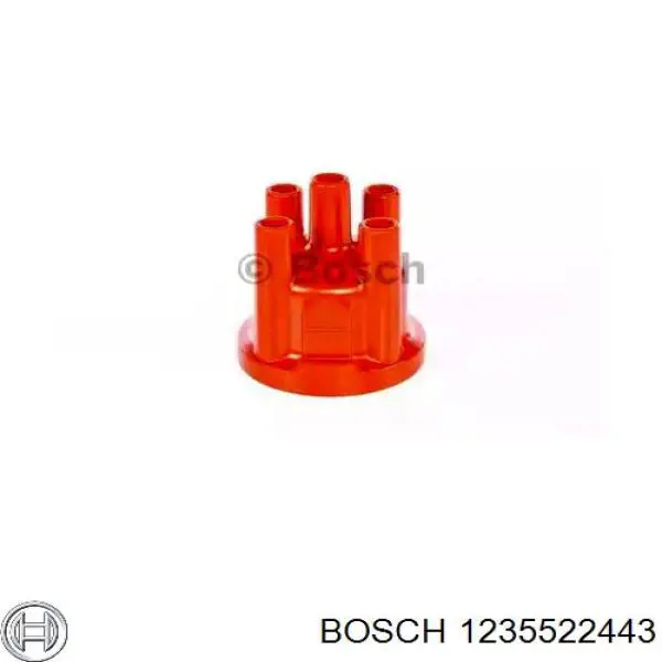 Кришка розподільника запалювання/трамблера Bosch 1235522443 ціна, від 7.93 USD