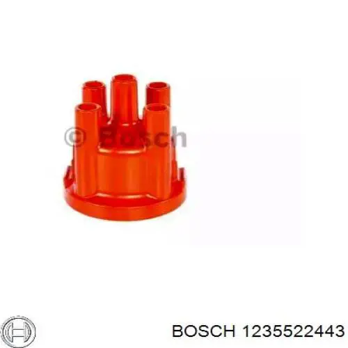 1235522443 Bosch Кришка розподільника запалювання / трамблера