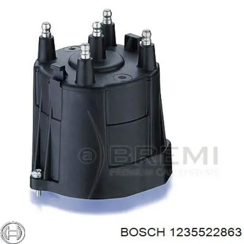 1235522863 Bosch кришка розподільника запалювання/трамблера