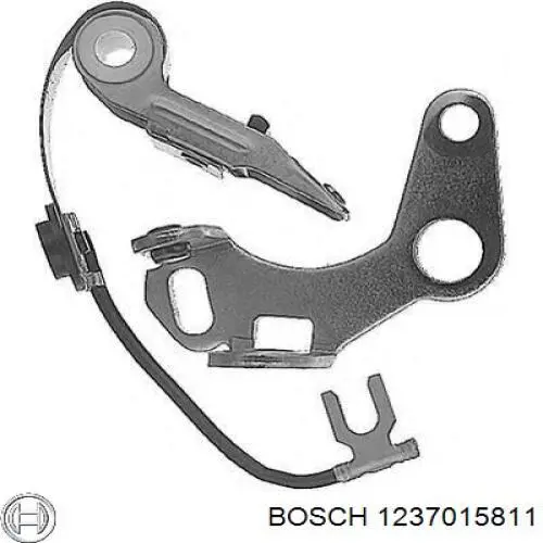 Купити 1237013811 Bosch Контактна група розподільника запалювання