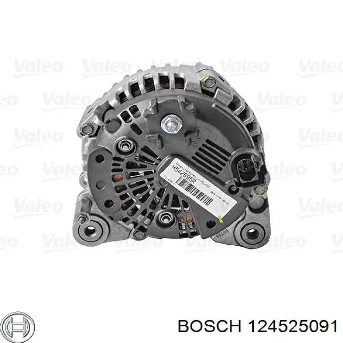 Генератор Bosch 124525091 ціна, від 48.58 USD