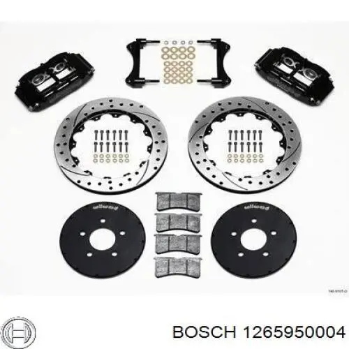 Система електронного керування АБС Bosch 1265950004