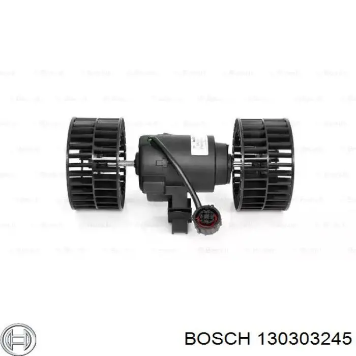 130303245 Bosch електровентилятор охолодження в зборі (двигун + крильчатка)
