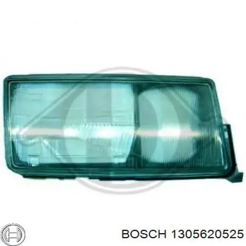 Скло фари правої Bosch 1305620525 ціна, від 14.68 USD