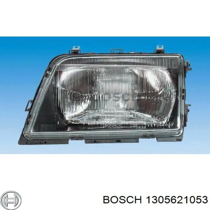 1305621053 Bosch Скло фари правої