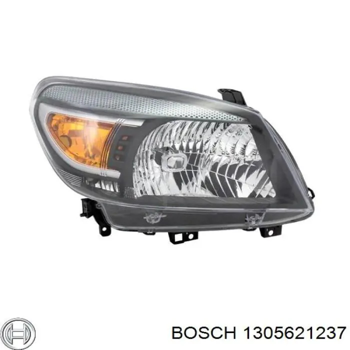 Купити 1305621237 Bosch Скло фари лівої