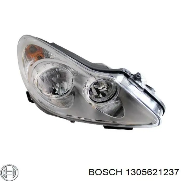 Скло фари лівої 1305621237 Bosch